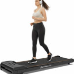 Durafit91 Dash Lite 2.5HP Peak BLDC 8km/h Speed,Remote control Walkpad Underdesk Home Use Treadmill (Max Weight:100 kg)