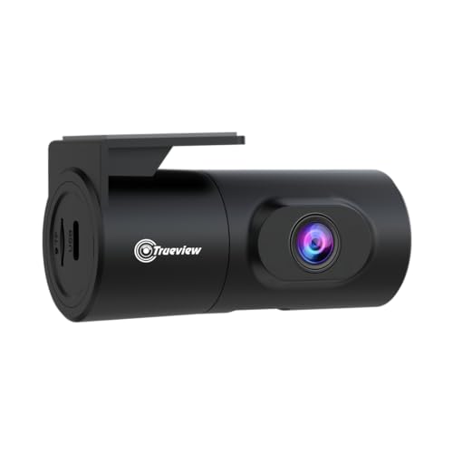 Trueview 2MP Dash Camera with Wi-Fi, Built-in G-Sensor, Microphone, Time Lapse, Emergency Video, Speed Alerts, TrueCloud App Support, 128 GB Micro SD Compatibility (G-Sencer)