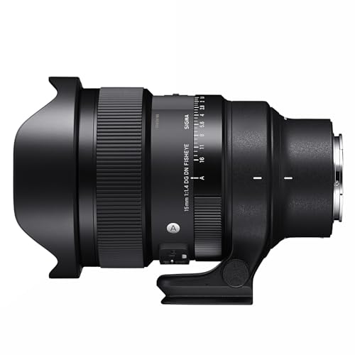 Sigma 15mm f/1.4 Fisheye DG DN Art Lens for Sony E Mount Mirrorless Camera Lens