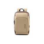 Gang’s Business Smart Premium Backpack Water-resistant fit 15 Inch Laptop Backpack with USB Charging Port, Travel Backpack, Antitheft combination lock Travel Backpack for Men and Women – Sandy Beige