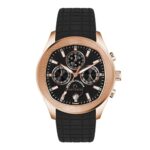 Carlington Legacy Series Analog Wrist Watches with Chronograph & Silicone Strap for Men – CT 9999