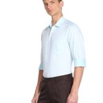 Arrow Men’s Checkered Full Sleeve Slim Fit Cutaway Collar Cotton Formal Shirt (ARADOSH1368_Light Blue_39)