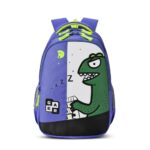 Gear Giant Monster Backpack 15″/20L Small Water Resistant School Bag/Casual Backpack/Daypack/Kids Bag for Boys/Girls (Blue-Green)