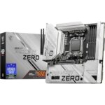 MSI B650M Project Zero Motherboard, Back-Connect Micro-ATX – Supports AMD Ryzen 7000 Series Processors, AM5 – Direct 10+2 VRM Power Design, DDR5 Memory Boost 7600+MHz/OC, Wi-Fi 6E