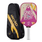 Hundred Spirit X Flow – Extend Pickleball Paddle | 13mm Core | Wide Body Power Paddle | Enhanced Sweet Spot | Ideal for Beginners & Intermediate Players | Free Paddle Bag