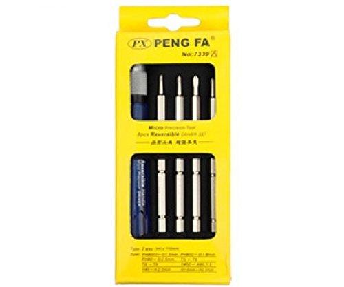 Atevon 8-in-1 Reversible Screwdriver Set – Compact Repair Kit for Mobile, Laptop, Electronics & Home Appliances | Portable Multitool (Multicolor)