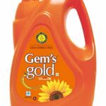 Gems Gold Physically Refined Cold Pressed Sun Flower Oil 5 Litre | High MUFA & PUFA | Good for Heart Health | Safe for Reuse & Reheat | Supports Skin Health and Immunity | Chemical Free | 100% Natural | Fortified with Vitamin A and E