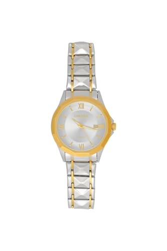 ZAVOURE Men’s Chronograph Watch, Stainless Steel Case, Analog Display, Gold, Round Dial, Water Resistant 30M (Gold, Stainless Steel) Radiant Champaign