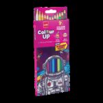 Cello ColourUp Round Shaped Color Pencils(Set of 12, Multicolor)