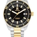 Tommy Hilfiger Men’s Automatic Two Tone Stainless Steel Watch