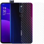 Kite Digital Compatible with Oppo F11 Pro Back Screen Protective Film Carbon Fiber Skin Transparent Screen Guard Sticker