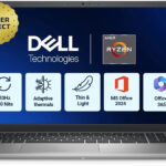 DELL 15 (Previously Inspiron) (2025) Microsoft Office Home 2024 AMD Ryzen 5 Hexa Core 7530U – (16 GB/512 GB SSD/Windows 11 Home) 3535 / 15DC15255 Thin and Light Laptop(15.6 Inch, Platinum Silver, 1.67 Kg, With MS Office)