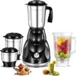 Havok Black_Mixer_4Jar 750 W Juicer Mixer Grinder(Hav/Mix/4Jar(Black) | 4 Jars | Black)