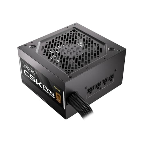 Antec CSK1000 PRO ATX3.1 Bronze 80 Plus Power Supply – Semi-Modular – 5 Years Warranty | ATX 3.1 & PCIe Gen 5.1 Compatible for RTX 50 Series