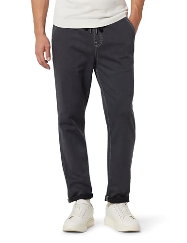 U.S. Polo ASSN. Mens Mid Wash Jogger (UDJOGO0114_Black_34)