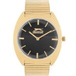 SLAZENGER Black Round dial 3Hands Analog Watch for Women -SL092261306