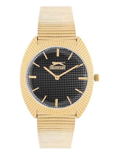 SLAZENGER Black Round dial 3Hands Analog Watch for Women -SL092261306