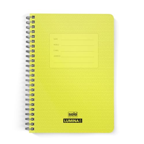 SOLO NB- 578 Note Book (140 Pages) (Transparent Yellow, B5)