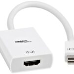 Amazon Basics Mini DisplayPort Thunderbolt to HDMI Display Adapter, 10-Pack
