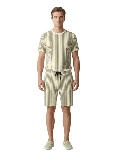 Dollar Men Co-Ord Set | Polyester Shorts + T-Shirt | Regular Fit, Quick Dry & Breathable | Gym, Casual & Sportswear | Pack of 1