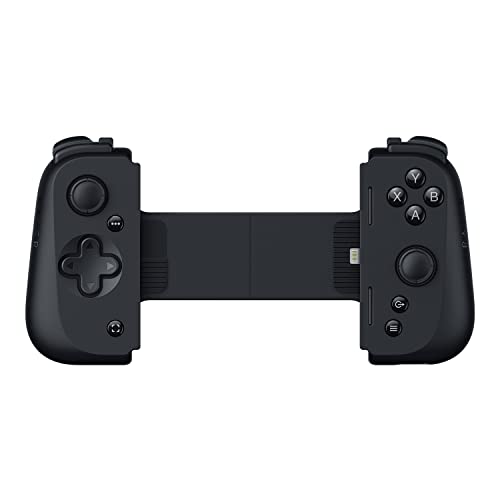 Razer Kishi V2 for iPhone,Mobile Gaming Controller,Lightning Connection,Console Level Control,Secure Fit,Telescopic Bridge for Ultra-Low Latency,Pass-Through Charging,Nexus App,Xibi-Two for iPhone