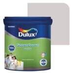 Dulux SuperCover Ultra – Premium Interior Emulsion Paint For Walls and Ceilings | Smooth Matte Finish | Durable, Long-Lasting Paint with Extra Coverage, Violet (4L, Mute Rain, 4 Years Warranty)