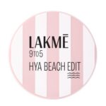 Lakme 9to5 Hya Matte, Beach Edit Cushion Foundation, C 390-Cool Cocoa, Matte Finish, Buildable Coverage, SPF 40, 12 gm