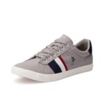 U.S. POLO ASSN. Mens | Abor Grey| Stylish Casual Sneaker Shoes for Man, 7 UK