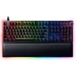 Razer Huntsman V2 Analog Gaming Keyboard Analog Optical Switches, Powered Chroma RGB Full Siz Black – Rz03-03610100-R3M1, Wired