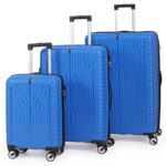 GAMME Transform Polypropylene Hard Side 20 INC/26 INC/30 INC Luggage Set (DRK RED) (Blue)