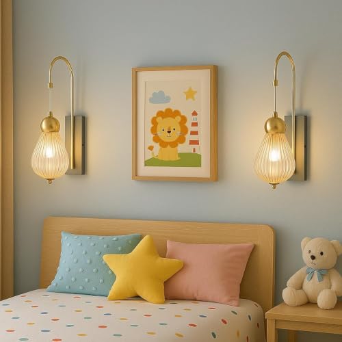 ultimate 8WATT Crystal Diamond Wall Lamp with 3-in-1 Light Color: White, Warm, Natural – Gold Finish Indoor Decorative Lighting