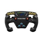 FANATEC Sim Racing ClubSport Steering Wheel F1 Esports V2 – Officially Licensed Formula 1 Product, Alcantara Grips, LED Display, Magnetic Paddles, Integrated Vibration Motors – PC