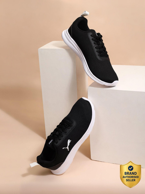 Puma Bridge Comfort Sneakers For Men(Black , 7)