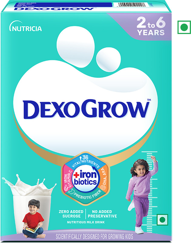 DexoGrow Nutritious Milk Drink for 2-6 year Old Kids(400 g)