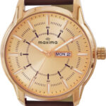 MAXIMA Attivo Attivo Rose Gold Analog Watch  – For Men