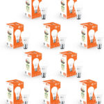 Orient Electric 9 W Basic Round B22 LED Bulb(White, Pack of 10)