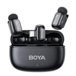 BOYA Mini 2 | Wireless mic for YouTube | Mic for Video Recording | Microphone for vlogging | Smart App Control with Strong Noise Reduction Upto -40dB, 48kHz/24-Bit Studio Sound Quality.