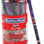 Cello Butterflow Avengers Ball Pen(Pack of 25, Ink Color – Blue)