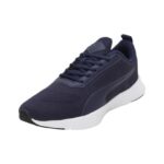 PUMA | Bazin Men’s Running Shoes | Navy-Black-White | 8UK