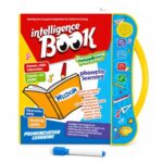 Eitheo Intelligence Sound Book for Kids with Marker – Interactive Talking Learning Book | Alphabets, Numbers, Shapes & Phonics | Musical Educational Toy for Boys & Girls 2-7 Years