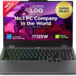 Lenovo LOQ Intel Core i5 13th Gen 13450HX – (16 GB/512 GB SSD/Windows 11 Home/6 GB Graphics/NVIDIA GeForce RTX 3050/144 Hz/95 W) LOQ 15IRX9D2 / 15IRX9 Gaming Laptop(15.6 Inch, Luna Grey, 2.38 kg, With MS Office)