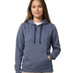 Scott International Women’s Cotton Blend Hoodie Without Zip | Long Sleeve Sweatshirt | Stylish Winter Wear | Hooded Winter Top | Casual Outdoor, Travel, Gym & Everyday Wear | Pullover for Women