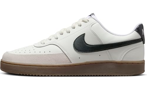 Nike Mens Court Sneaker Vision Lo-Sail/Black-Lt Orewood Brn-White-Fq8075-133-8