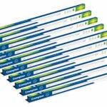 Crompton Laser Ray Smile 24W LED Batten |4 feet Slim Batten for Living Room & Bedroom | Energy Efficient Tubelight for Home | BIS Approved | Warm White (6500K) (Pack of 10)