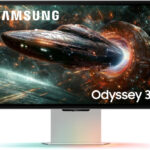 Samsung Odyssey 3D 68.58 cm (27 inch) 4K Ultra HD LED Backlit IPS Panel with HDR10+, Inbuilt Speakers, Glasses-free 3D Experience, AMD Free Sync Compatible, Flat Gaming Monitor (LS27FG900XWXXL)(NVIDIA G Sync, Response Time: 1 ms, 165 Hz Refresh Rate)