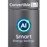 Samsung 419 L, 3 Star, Convertible 5-in-1, Digital Inverter, Frost Free Double Door, Bespoke AI WiFi Refrigerator (RT45HG6A43B1HL, Black DOI, 2026 Model)