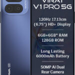 LAVA Virat V1 Pro 5G (Sikkim Midnight, 128 GB)(6 GB RAM)