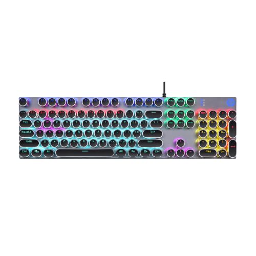 HP GK400Y Mechanical Gaming Keyboard/Light Sync Backlit/Auto-Sleep Mode/RGB Colour/Full-Size Mechanical Keyboard