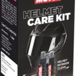 Motul Helmet Care Kit – Helmet Visor & Interior Cleaner Spray Anti-Bacterial | Anti-Odour | Quick Dry Formula, Suitable for All Helmets, 100 ml Each