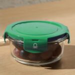 United Colors of Benetton Glass Food Storage Container 840 Ml Airtight Lid